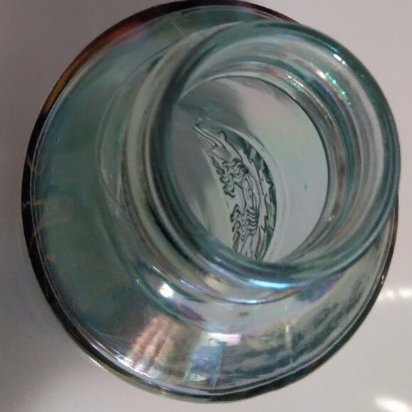 Starbuck iridescent glass water bottle 22 oz. - Picture 4 of 5